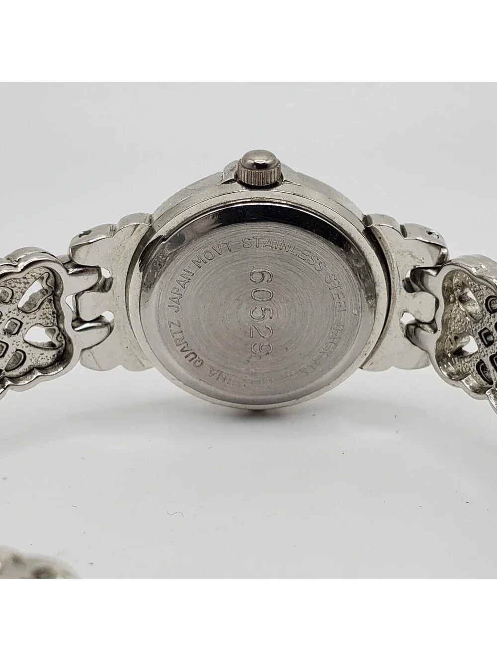Vintage Style Rumours Quartz Womens Watch 23mm Silver Tone New Battery